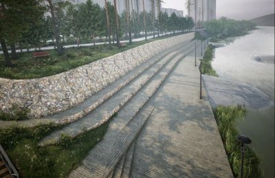 Парк с уникальными элементами построят вдоль реки Иня по нацпроекту – его название выберут жители региона