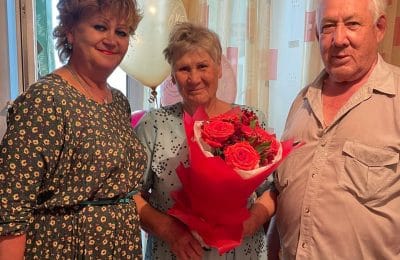 80-летний юбилей отметила бывший малолетний узник фашистских концлагерей