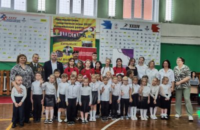 Торжественная церемония посвящения в «Орлята России»