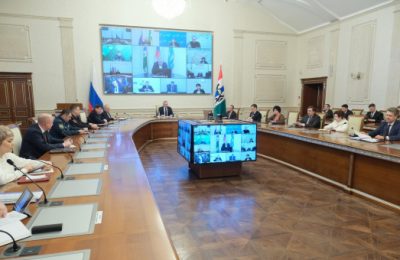 Губернатор Андрей Травников поставил приоритетные задачи на финансовый 2025 год
