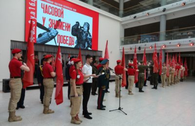 В Новосибирской области стартовала акция «Часовой у Знамени Победы» 