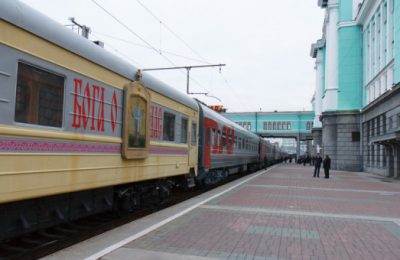«Поезд Памяти» в честь 80-летия Победы посетит 18 городов и районов Новосибирской области