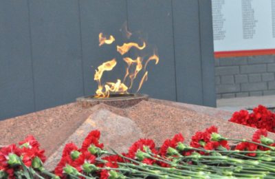 Новый огонь Победы зажжен в Новосибирской области
