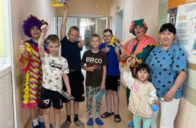 Праздник – и для маленьких пациентов ЦРБ