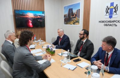 Новосибирская область заключила первое соглашение на ПМЭФ-2025 – о строительстве завода по производству продуктов питания