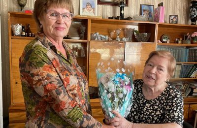 90-летний юбилей ветерана труда Лидии Бурдыко