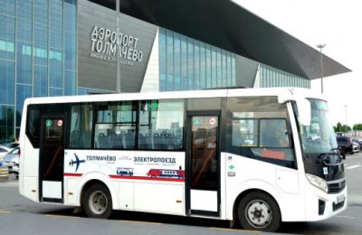 По поручению Губернатора с 9 июня начнет работать автобус между аэропортом Толмачево и станцией Обь
