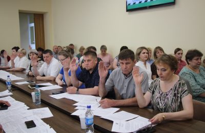 С сессии районного Совета депутатов