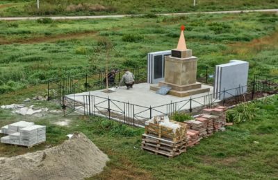 Обновление памятника – к юбилею Великой Победы