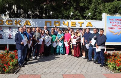 Новые имена на Доске почёта