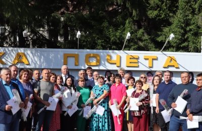 За высокие результаты – на Доску почëта