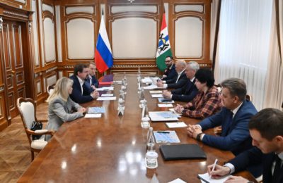 Андрей Травников и Владимир Верхошинский обсудили дальнейшее развитие партнёрских отношений Новосибирской области и Альфа-банка