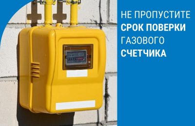 У абонентов, не поверивших газовый счётчик, может возрасти сумма платежа за газ