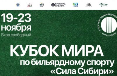 Спортсменов из 10 стран СНГ и ближнего зарубежья соберёт финал Кубка мира по бильярдному спорту в регионе