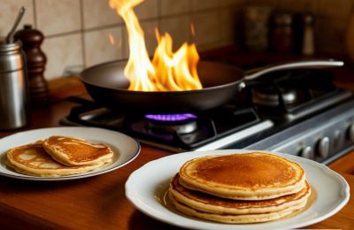 Масленица: будьте осторожнее при выпечке блинов