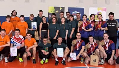 Спортивный фестиваль работающей молодёжи района