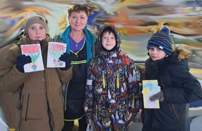 Открытка для мамы