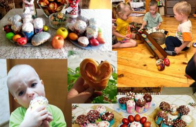 Красим яйца, украшаем стол…