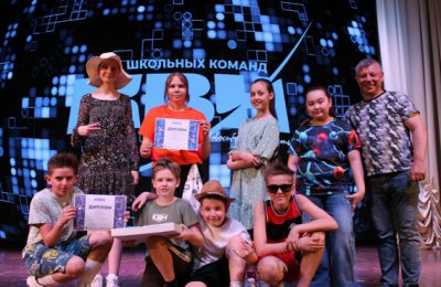 Полуфинальная игра Лиги школьных команд КВН Новосибирской области