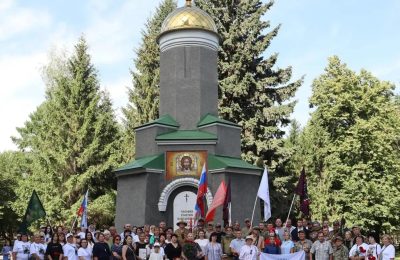 День ветеранов боевых действий в Сквере Славы Новосибирска