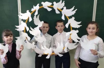 Белый голубь – символ мира